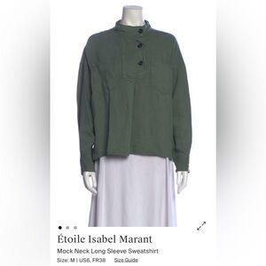 Etoile Isabel Marant Olive Utility Jacket